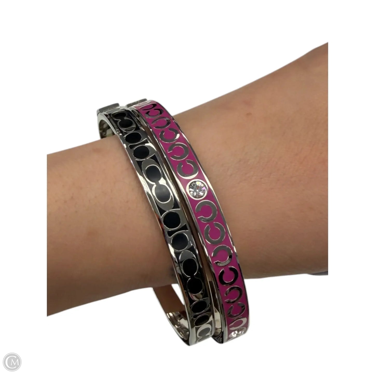 Bracelet Designer By Coach, Size: 02 Piece Set