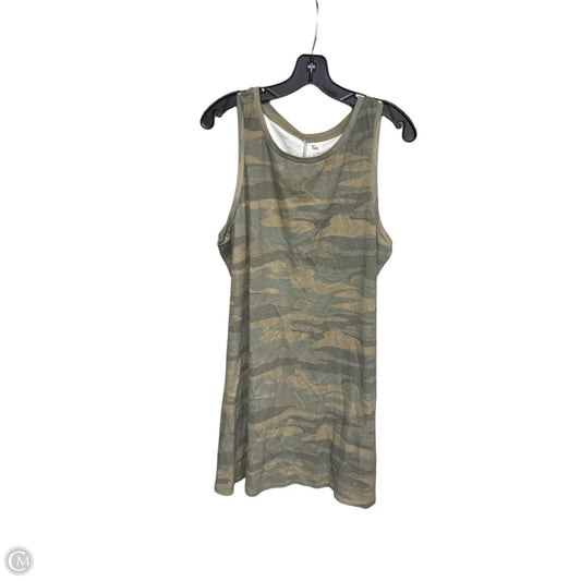 Dress Casual Midi By So In Camouflage Print, Size: Xl