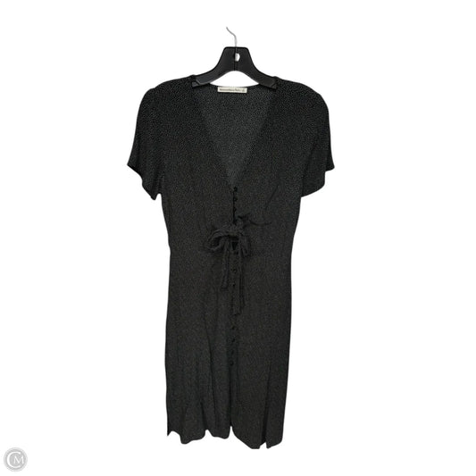 Dress Casual Maxi By Abercrombie And Fitch In Black & White, Size: S