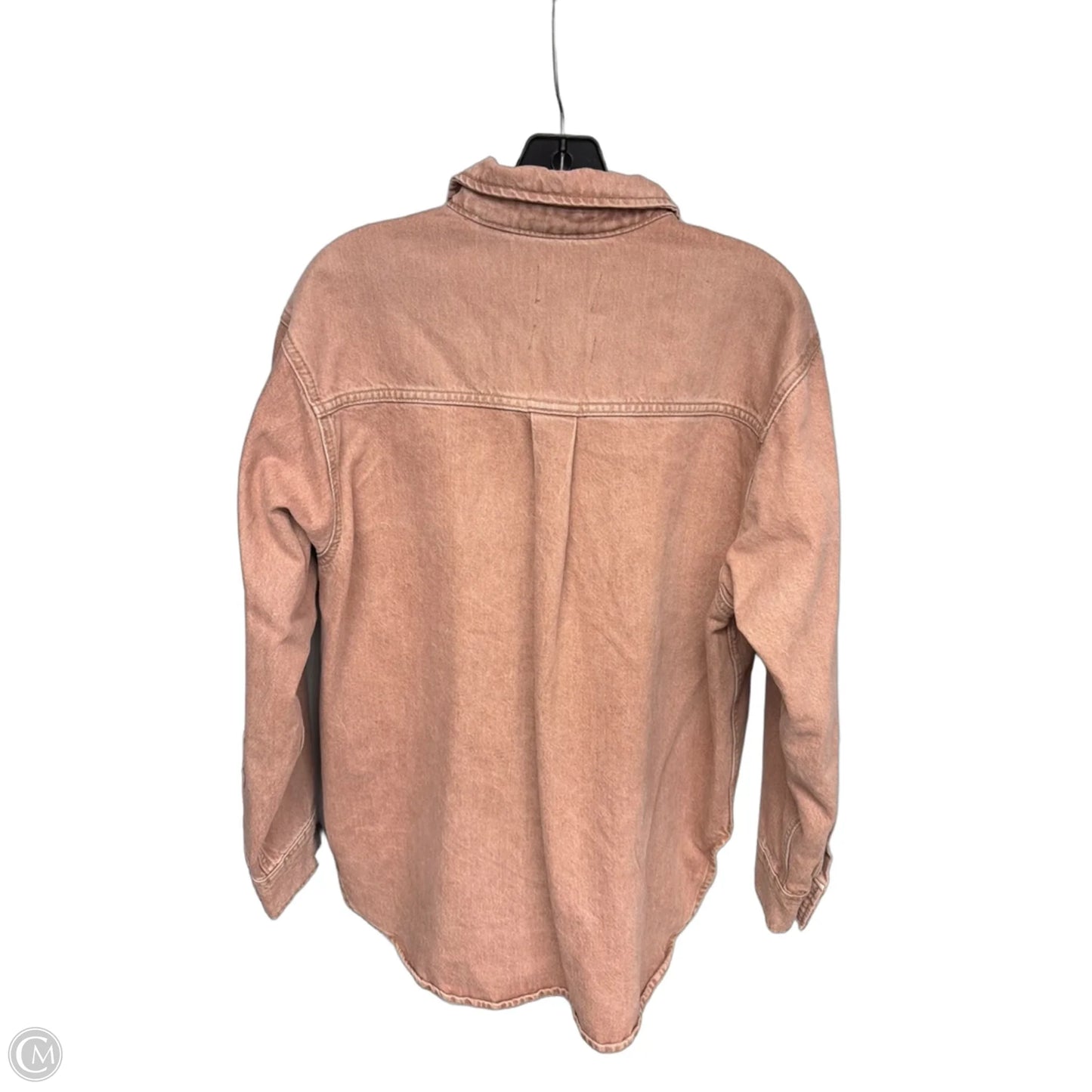 Jacket Denim By Universal Thread In Pink Denim, Size: S