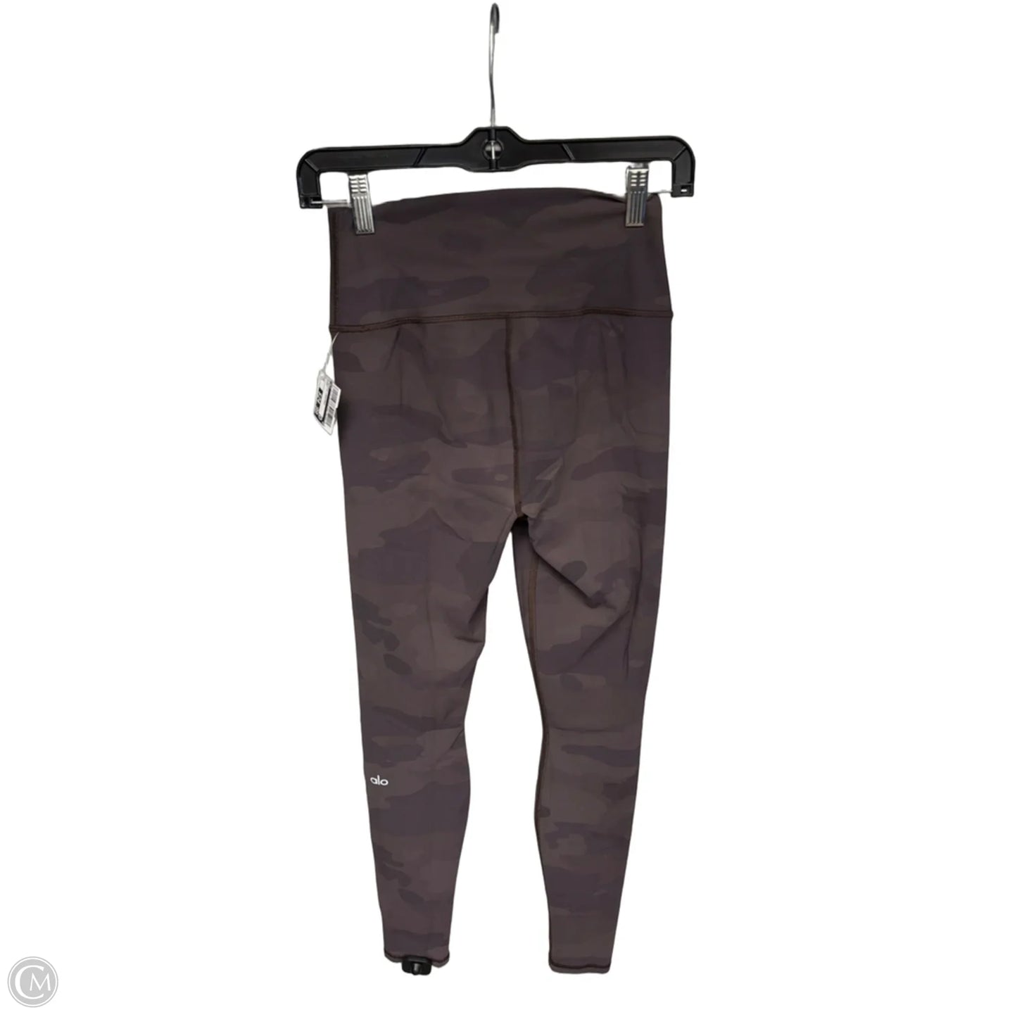 Athletic Leggings By Alo In Brown, Size: S