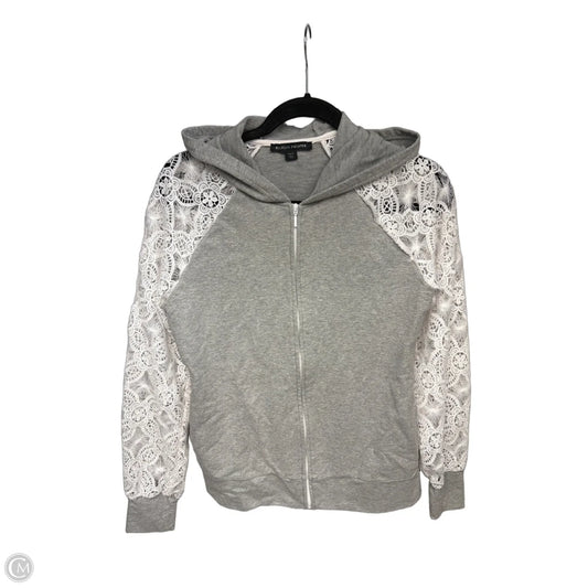 Sweatshirt Hoodie By Boston Proper In Grey, Size: S