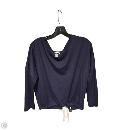 Top Long Sleeve By Eberjey In Nautical Print, Size: Sp