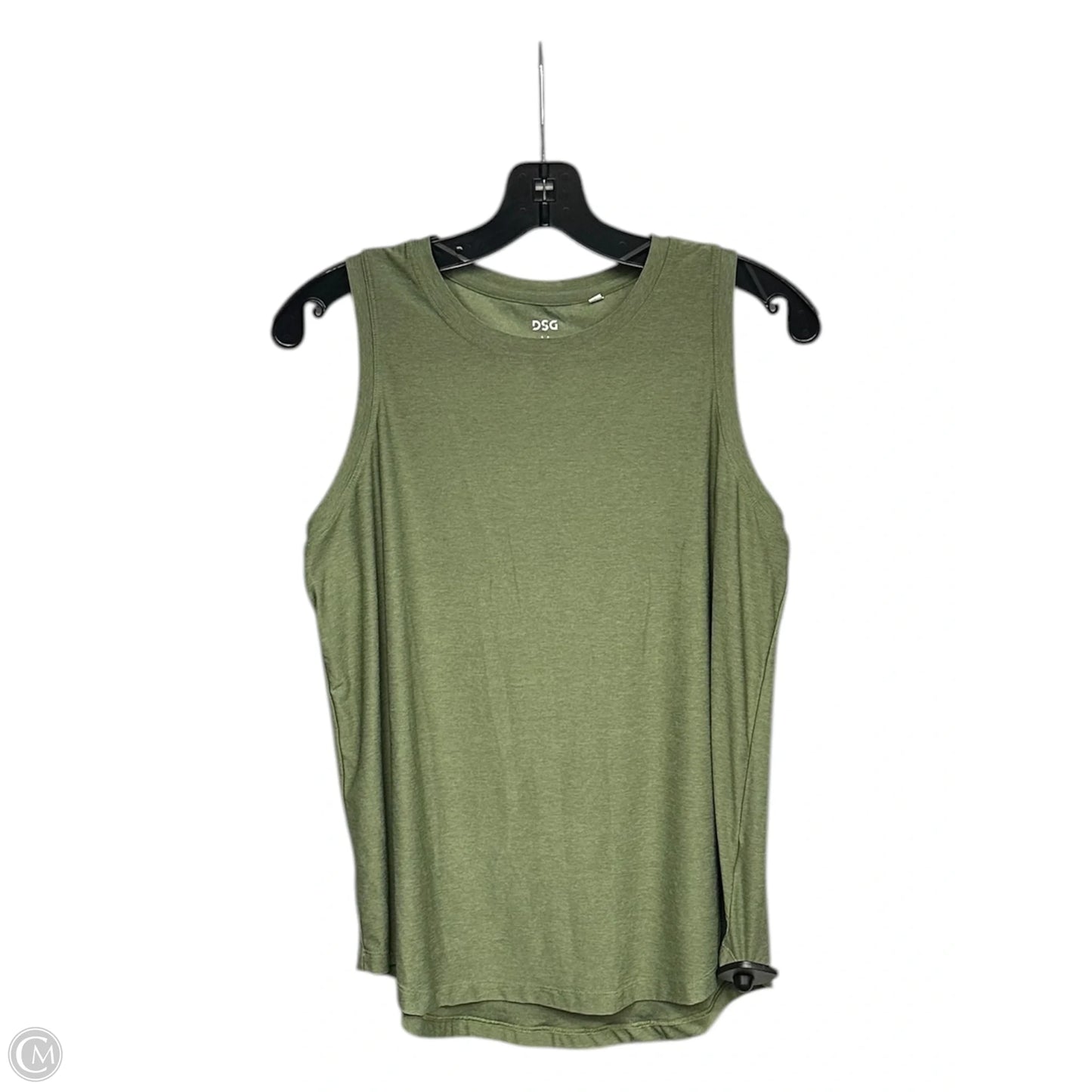 Athletic Tank Top By Dsg Outerwear In Green, Size: M