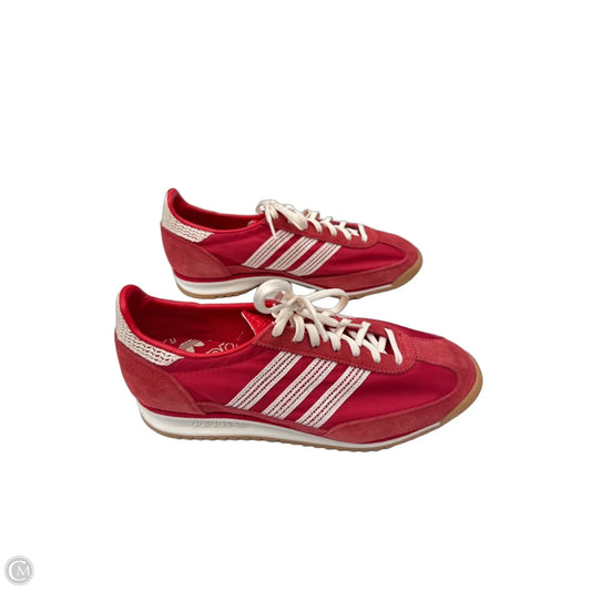Shoes Athletic By Adidas In Red, Size: 6.5