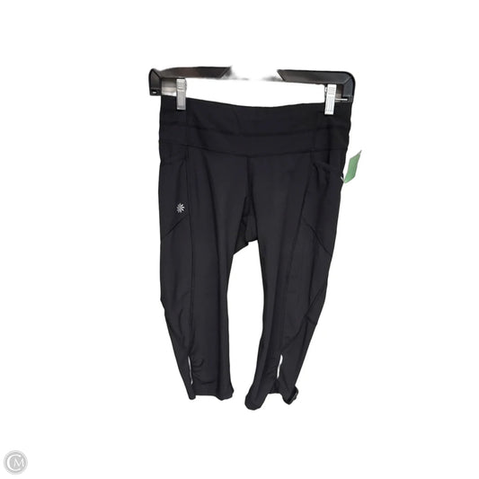 Athletic Capris By Athleta In Black, Size: Xs