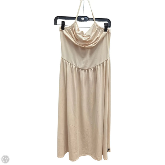 Dress Casual Maxi By Clothes Mentor In Cream, Size: M