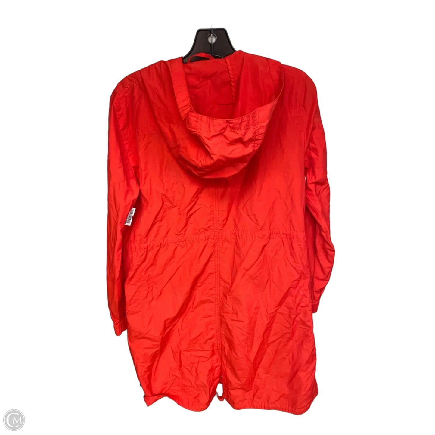Jacket Windbreaker By Eileen Fisher In Red, Size: Sp