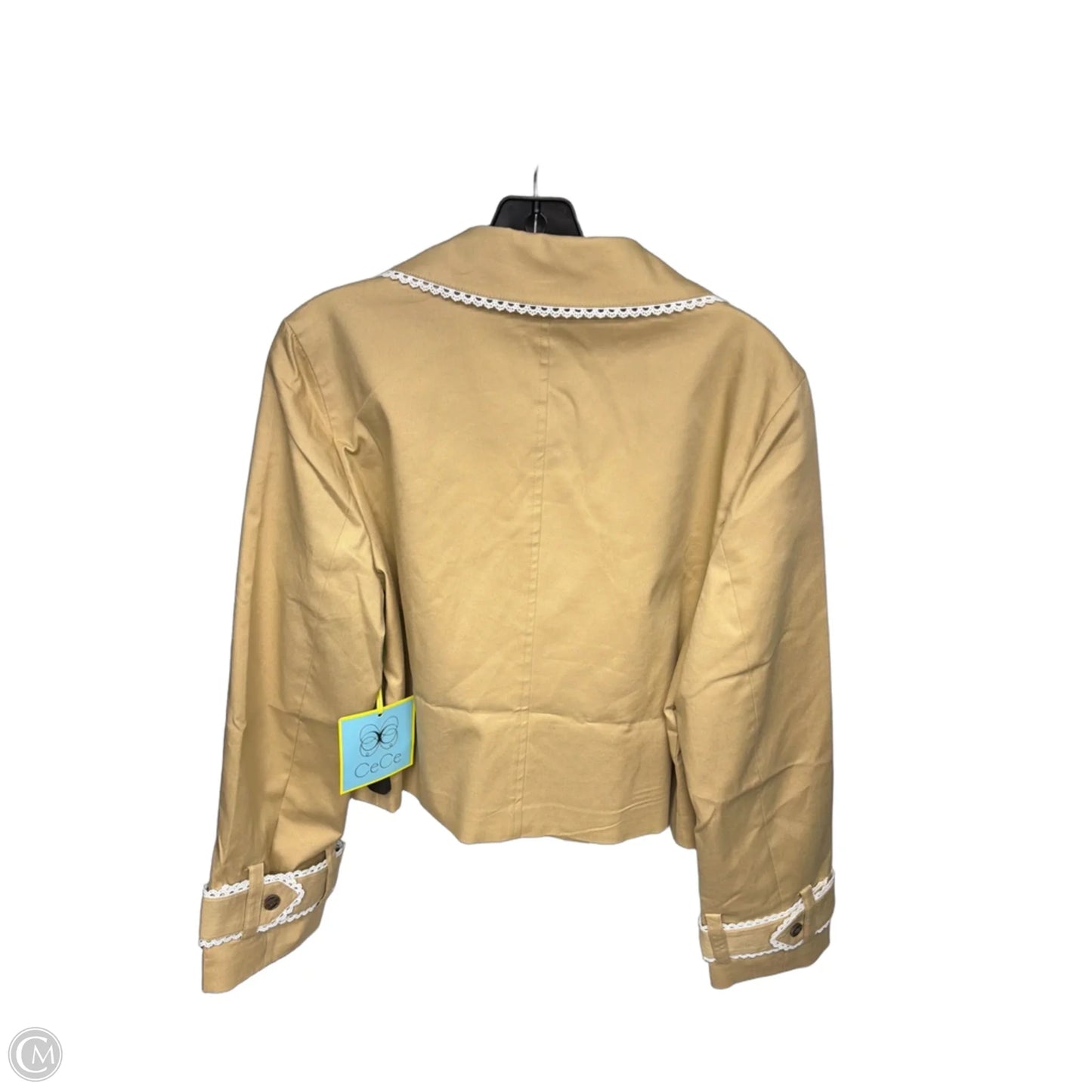 Jacket Other By Cece In Tan & White, Size: M