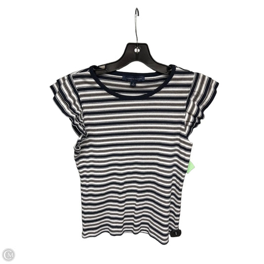 Top Sleeveless By Tommy Hilfiger In Blue & White, Size: M