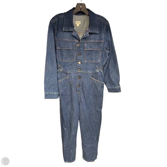 Jumpsuit By Ana In Blue Denim, Size: L