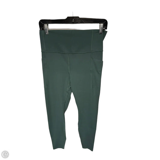Athletic Leggings By All In Motion In Green, Size: L