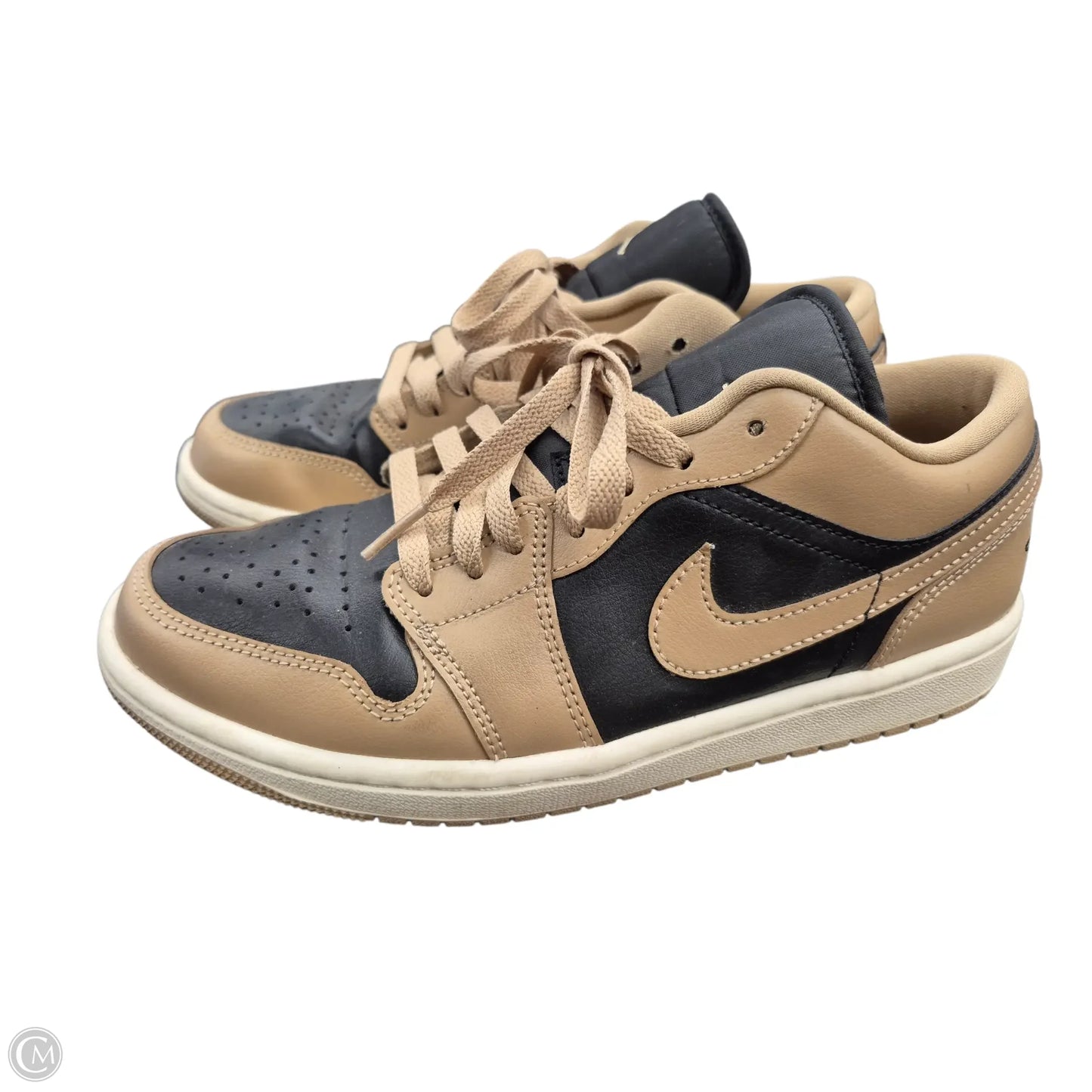 Shoes Sneakers By Nike In Black & Brown, Size: 8