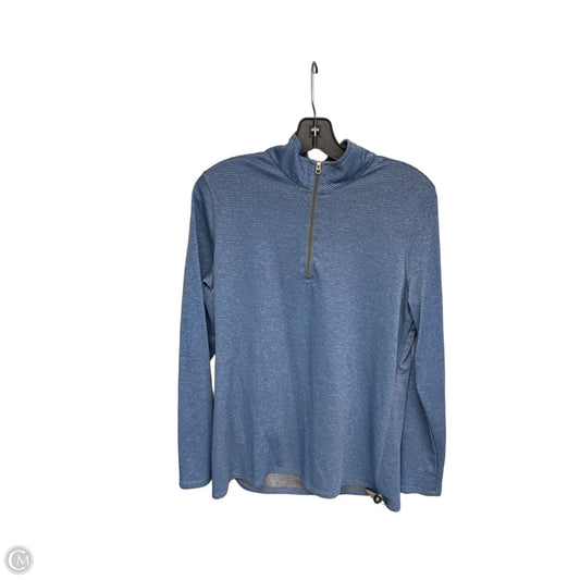 Athletic Sweatshirt Collar By Eddie Bauer In Blue, Size: Xl