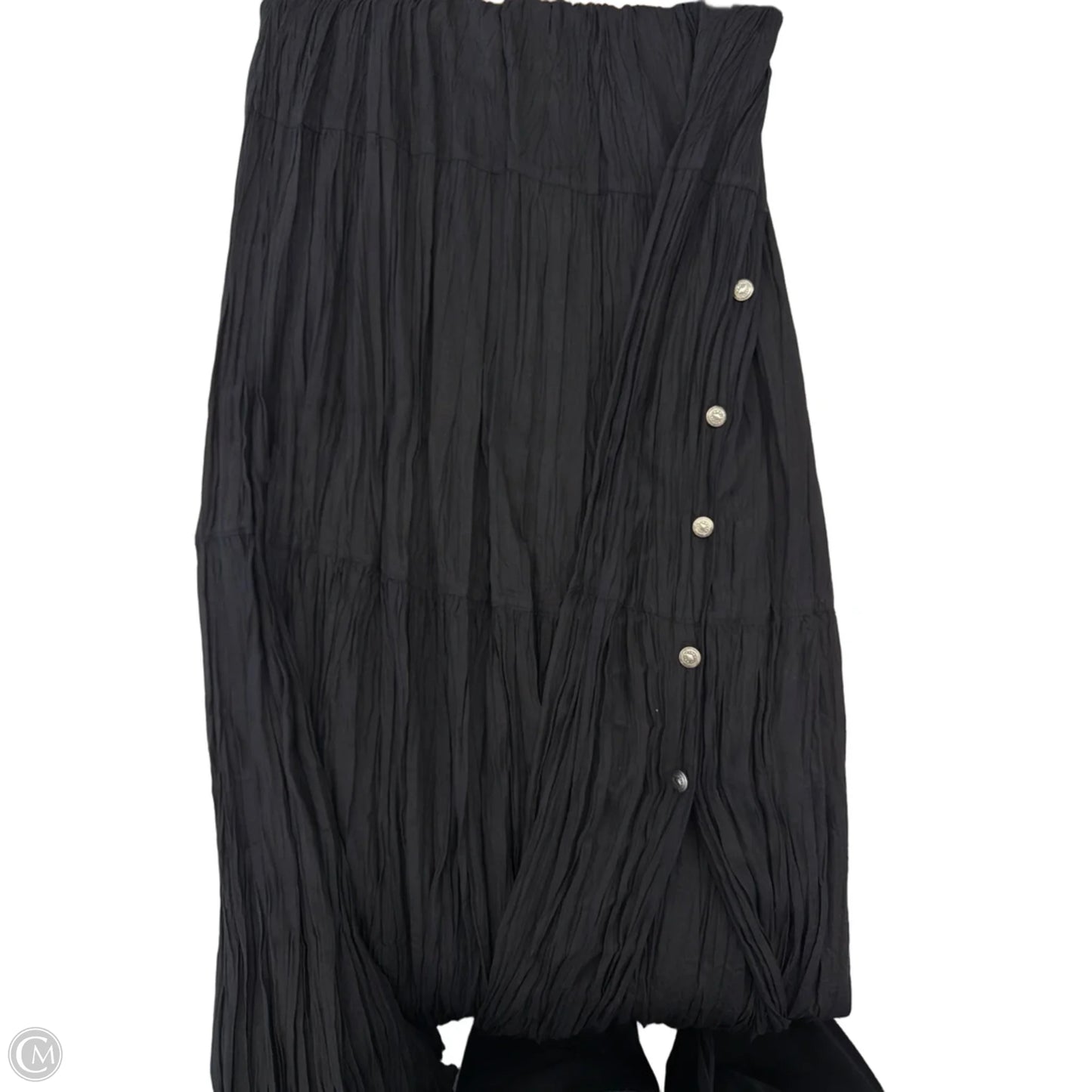 Skirt Maxi By Clothes Mentor In Black, Size: M