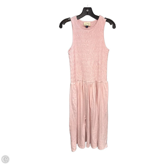 Dress Casual Maxi By Universal Thread In Pink, Size: L