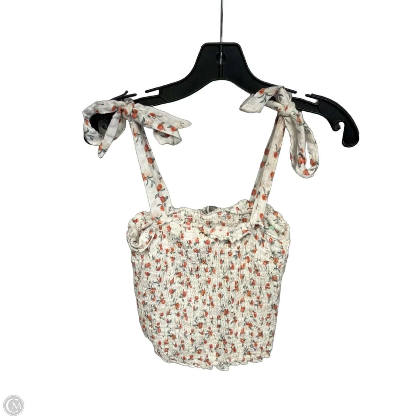 Tank Top By Abercrombie And Fitch In Pink & White, Size: M