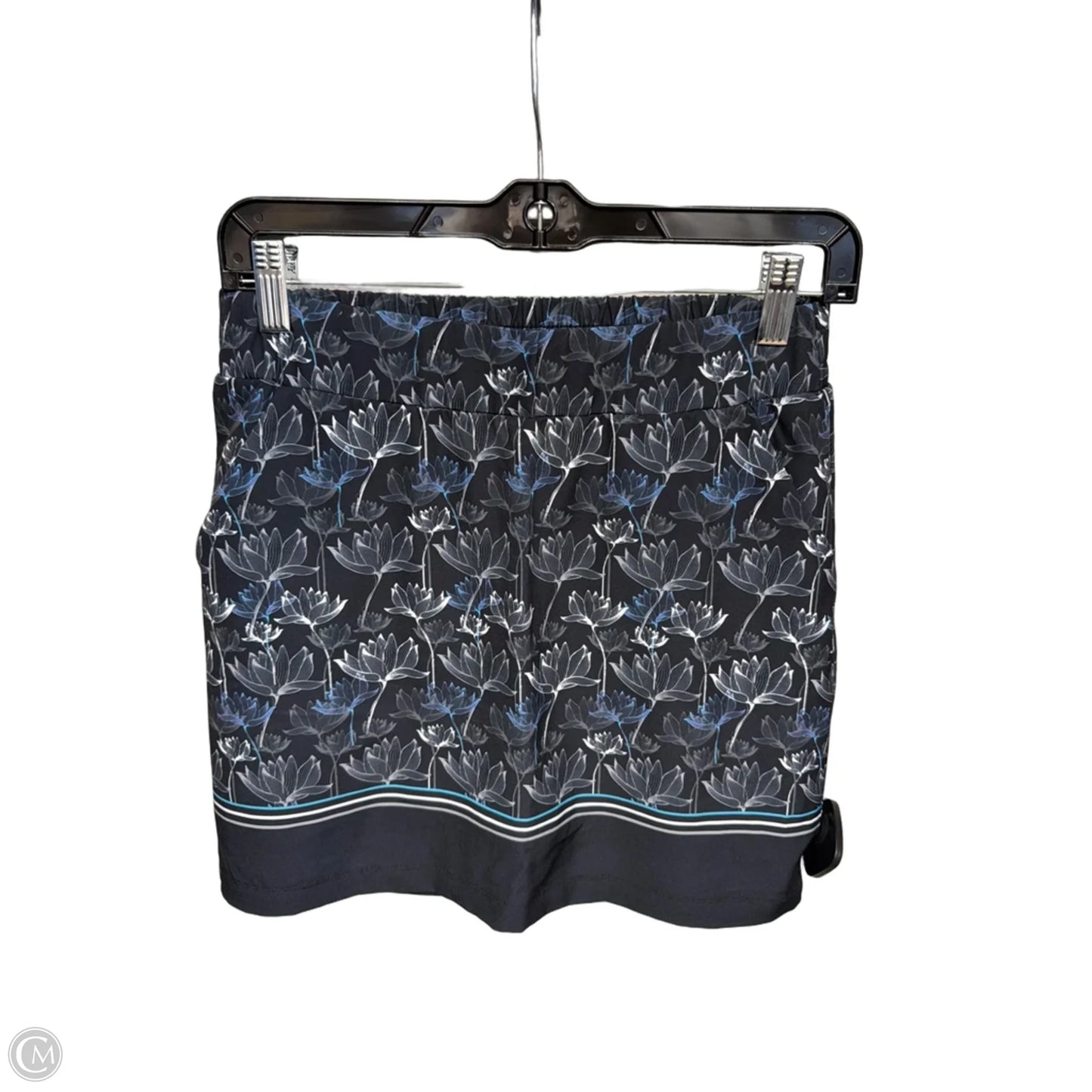 Skort By Kyodan In Black & Blue, Size: Xs