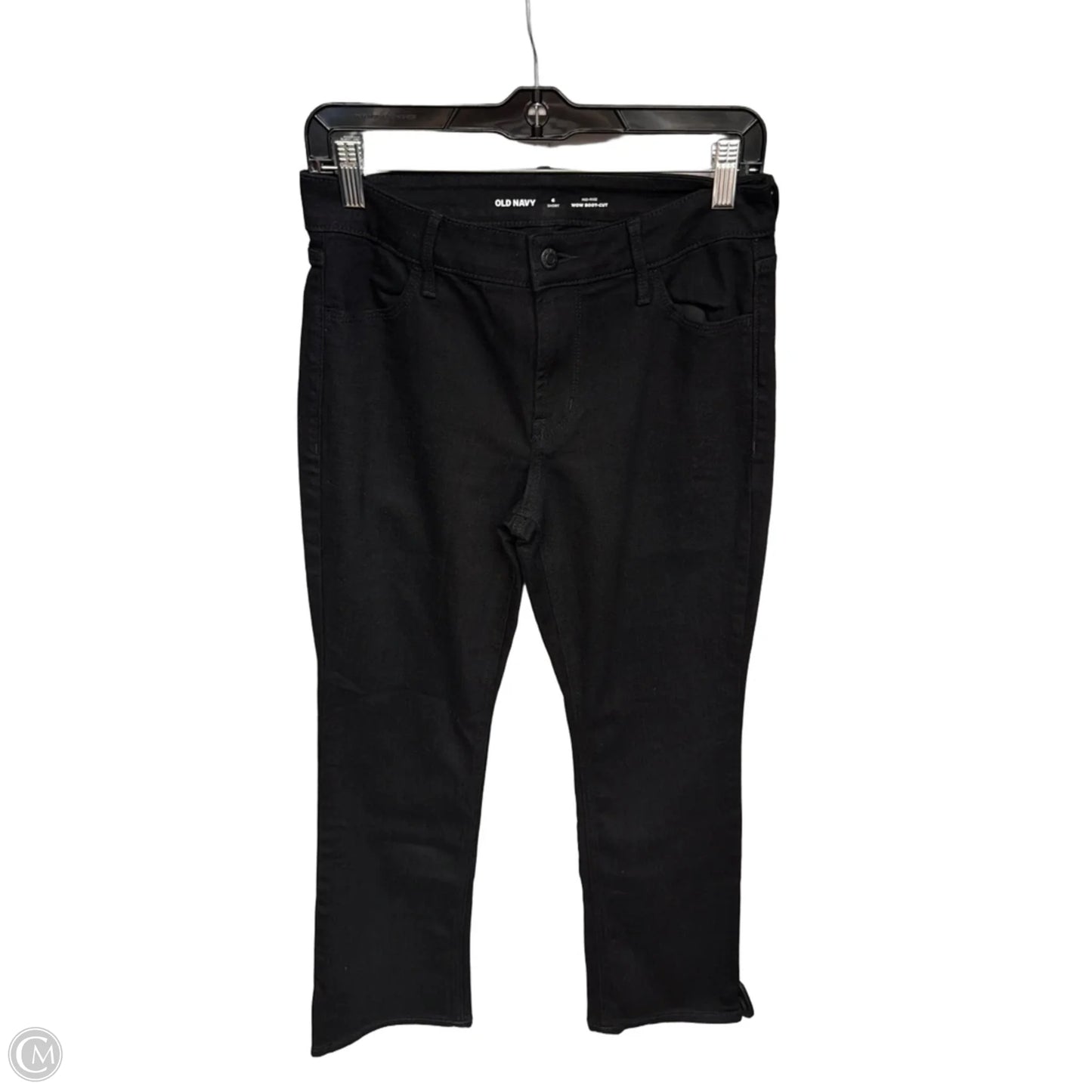 Jeans Boot Cut By Old Navy In Black Denim, Size: 6