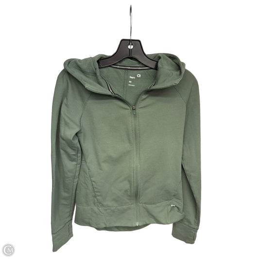 Athletic Sweatshirt Hoodie By Gapfit In Green, Size: Xs