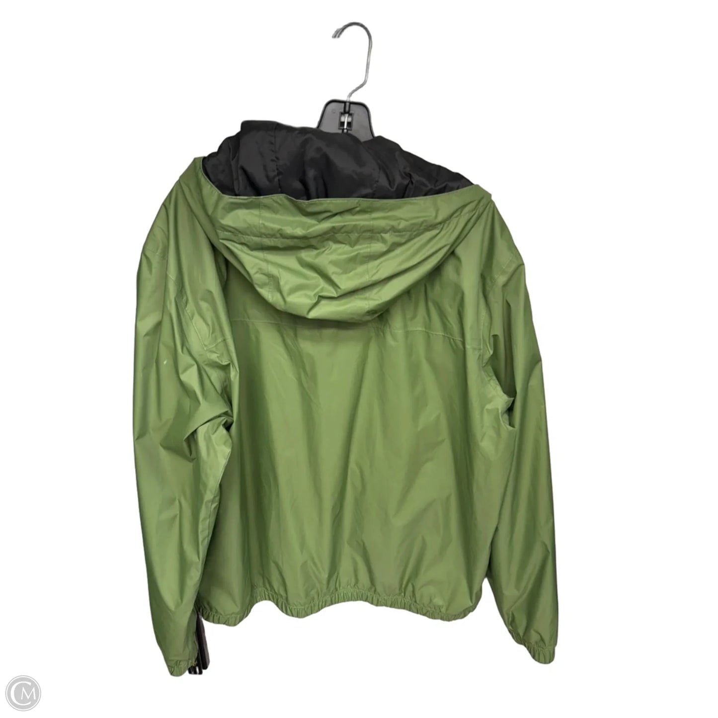 Jacket Windbreaker By Columbia In Green, Size: Xl