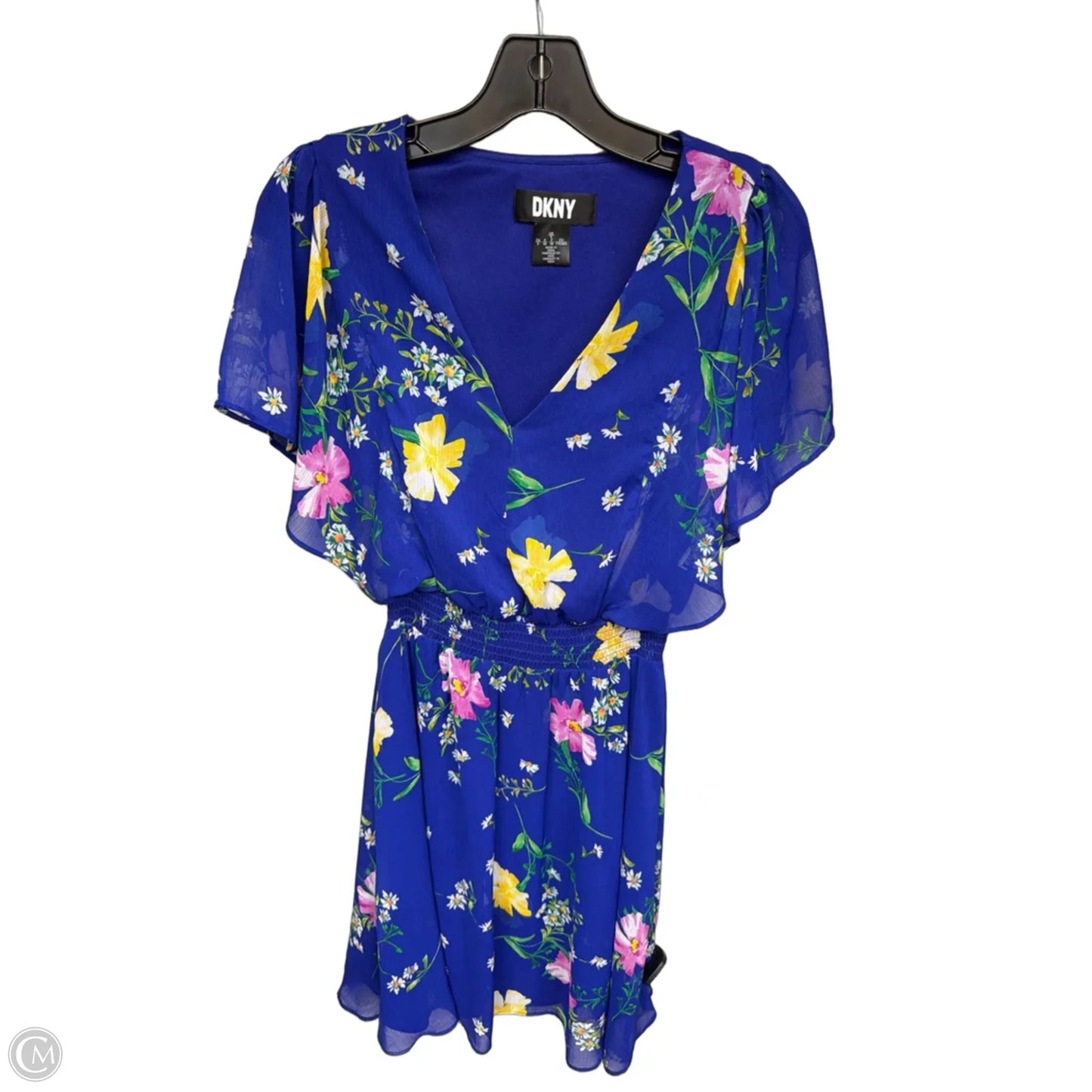 Dress Party Midi By Dkny In Blue, Size: 6