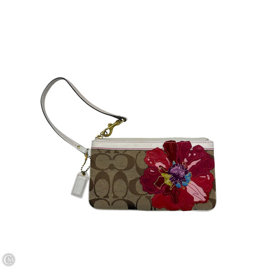 Wristlet Designer By Coach, Size: Medium