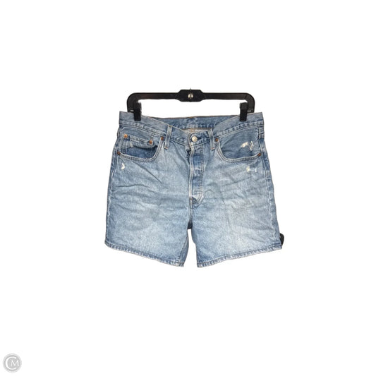 Shorts By Levis In Blue Denim, Size: Xl