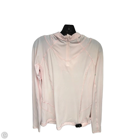 Athletic Sweatshirt Hoodie By Lululemon In Pink