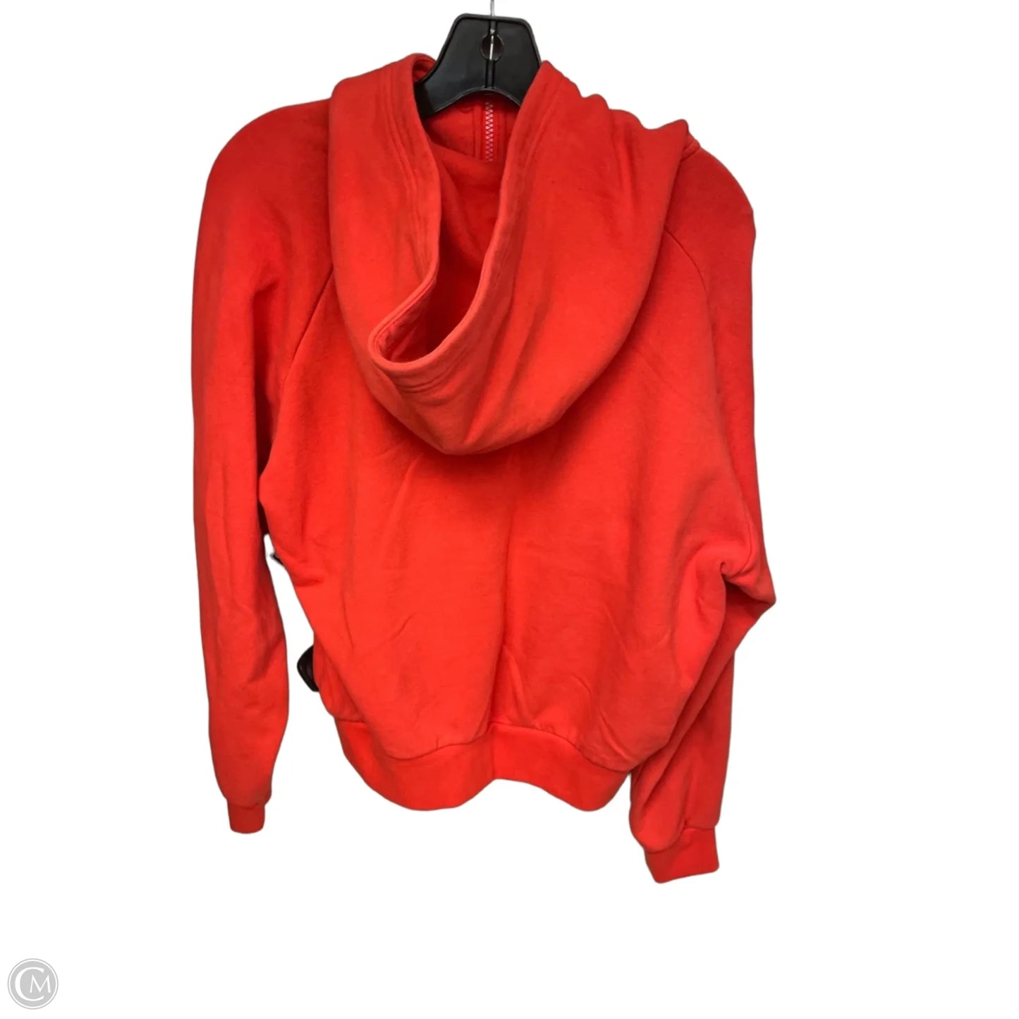 Athletic Sweatshirt Hoodie By Athleta In Orange, Size: M