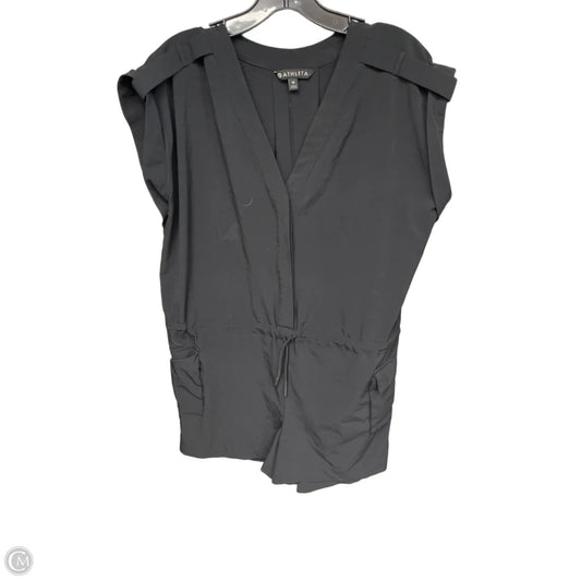 Romper By Athleta In Black, Size: 10