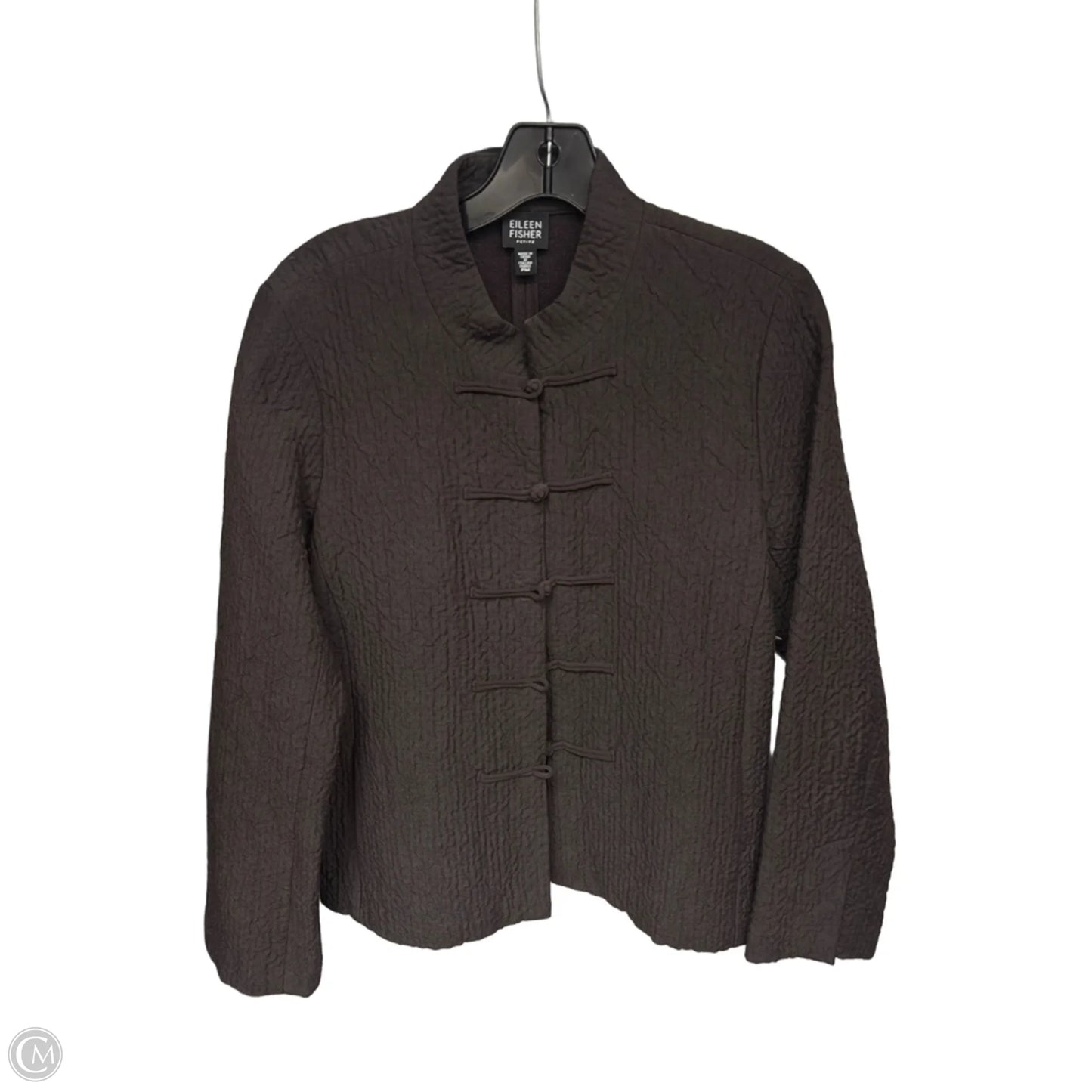 Jacket Other By Eileen Fisher In Brown, Size: Mp