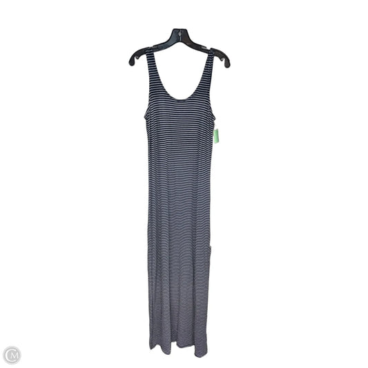 Dress Casual Maxi By Z Supply In Blue & White, Size: M