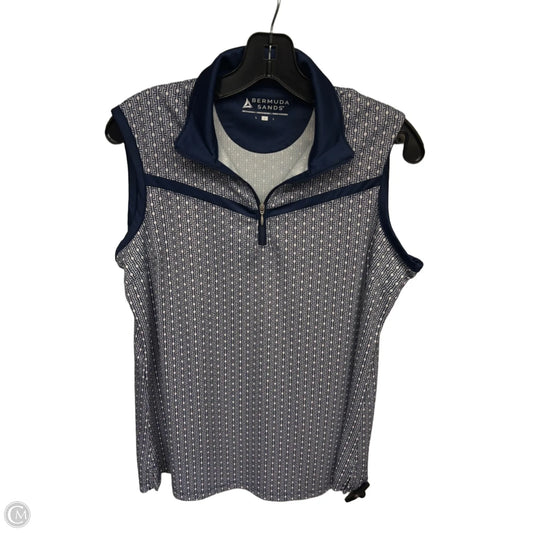 Athletic Tank Top By Clothes Mentor In Blue, Size: M