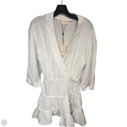 Dress Casual Midi By Cinq A Sept In White, Size: S