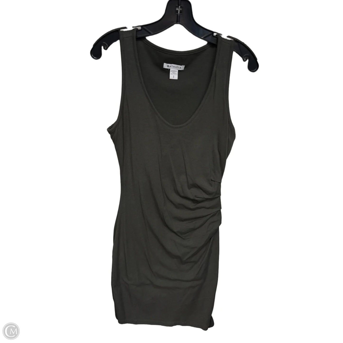 Dress Casual Midi By Athleta In Grey, Size: S