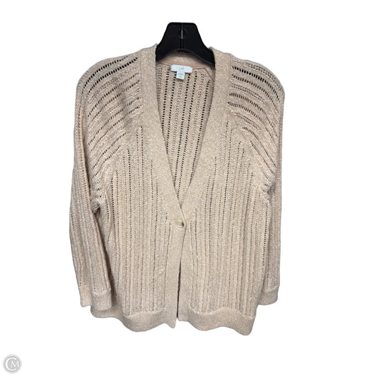 Cardigan By J. Jill In Pink, Size: Lp