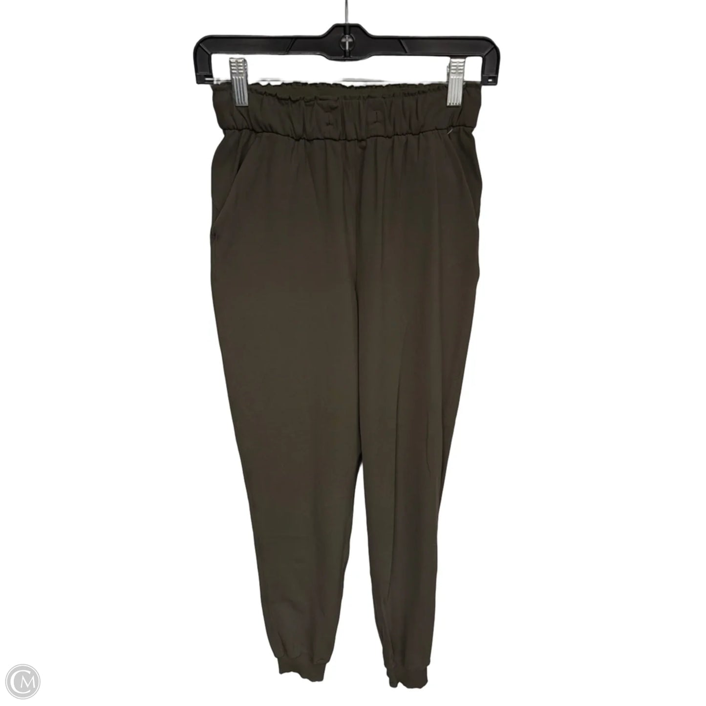 Athletic Pants By Lululemon In Green, Size: 2