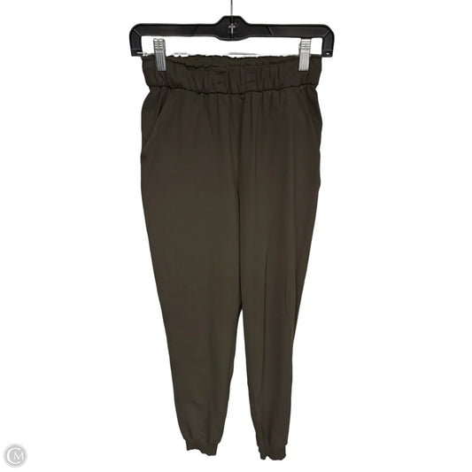 Athletic Pants By Lululemon In Green, Size: 2