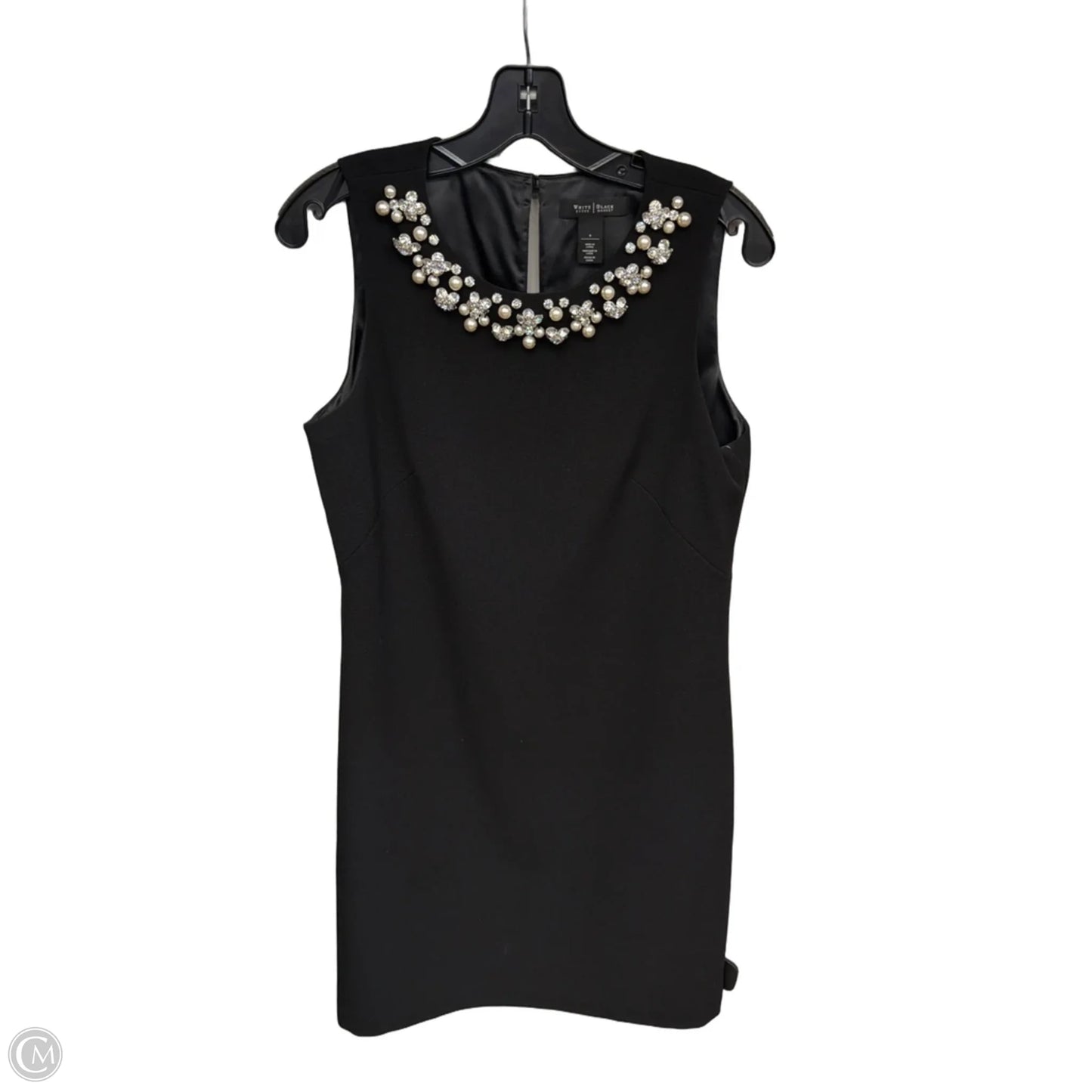 Dress Party Midi By White House Black Market In Black, Size: 8