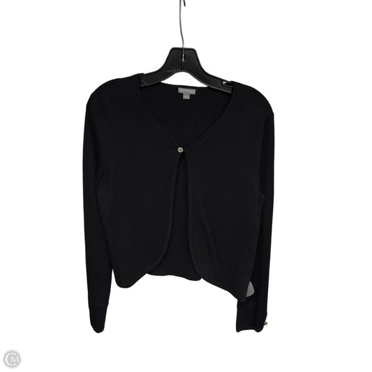Cardigan By Ann Taylor In Black, Size: L