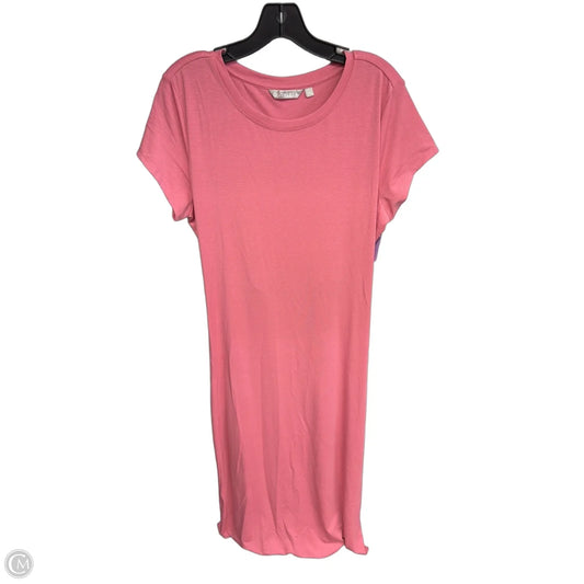 Dress Casual Midi By Athleta In Pink, Size: L