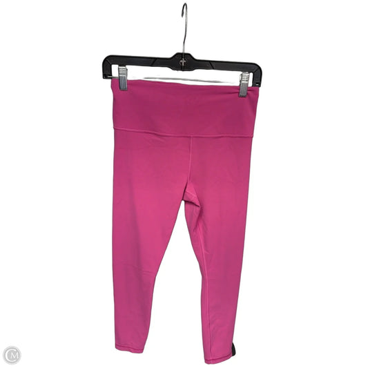 Athletic Capris By Athleta In Pink, Size: S