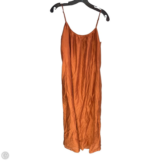 Dress Casual Maxi By Banana Republic In Orange, Size: S