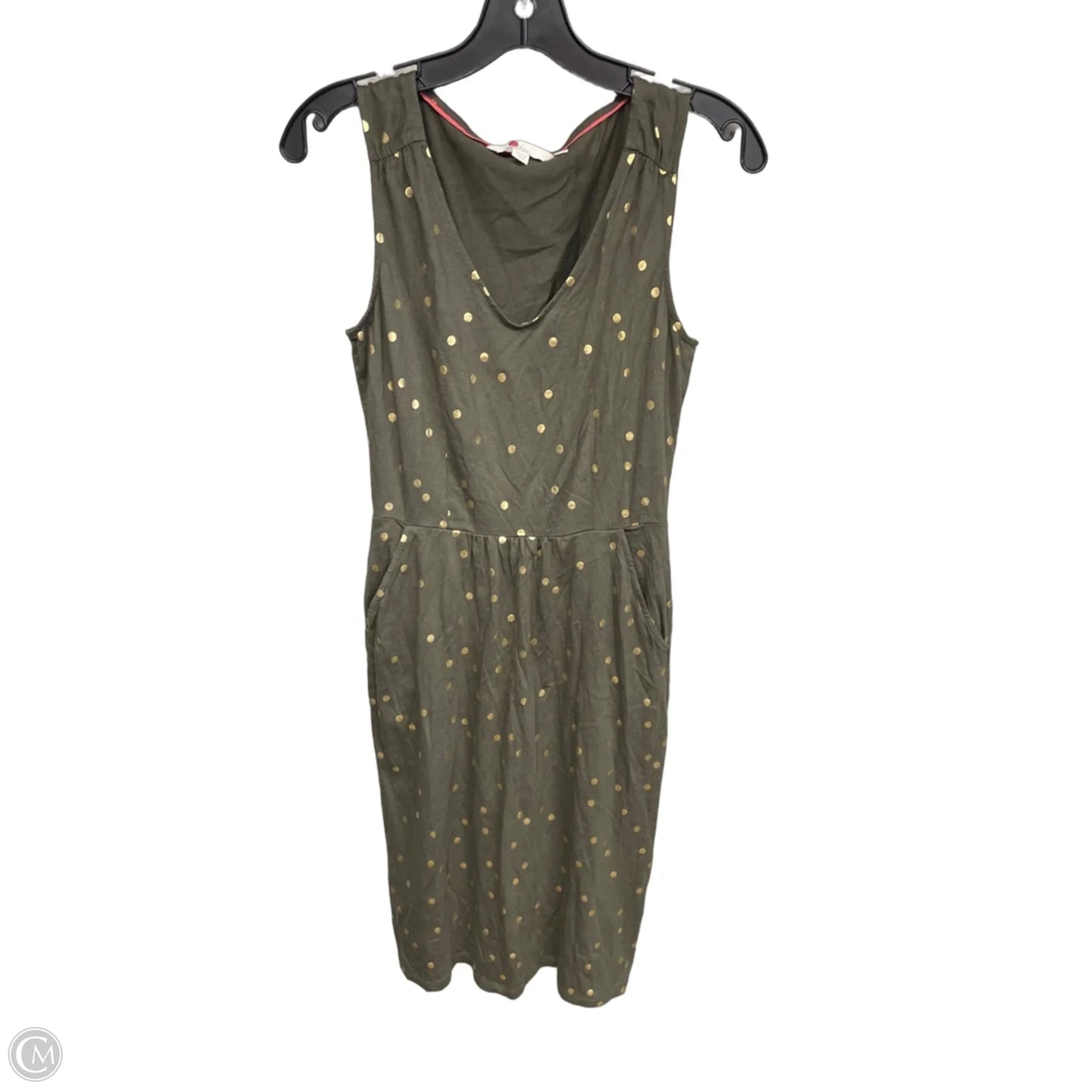 Dress Casual Midi By Boden In Green, Size: 6
