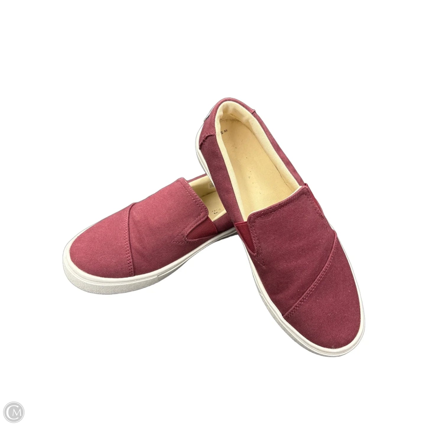 Shoes Sneakers By Toms In Red, Size: 6