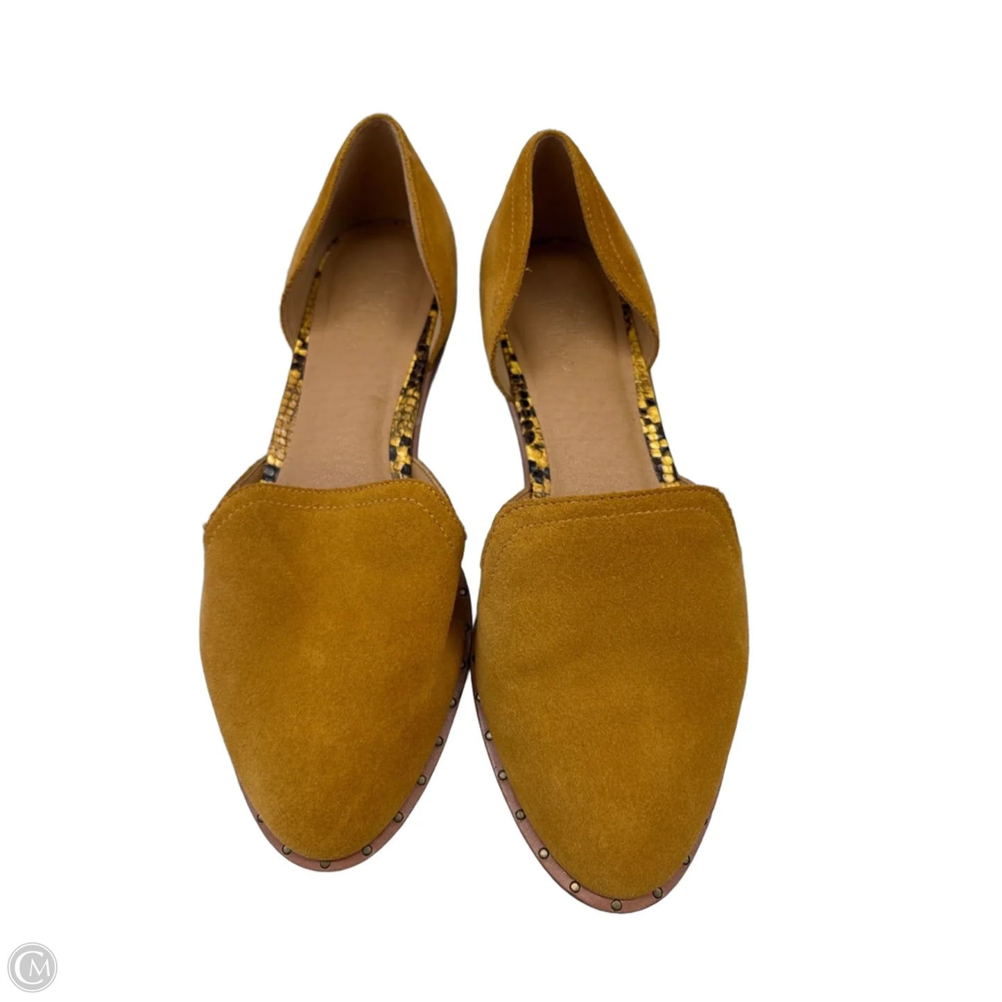 Shoes Flats By Crown Vintage In Yellow, Size: 6