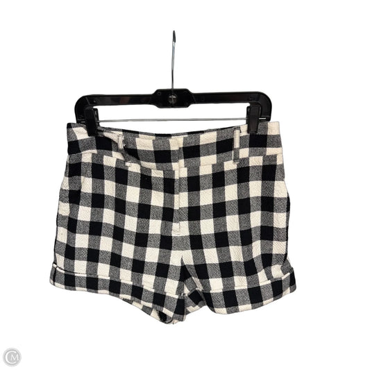 Shorts By Veronica Beard In Black & White, Size: 6