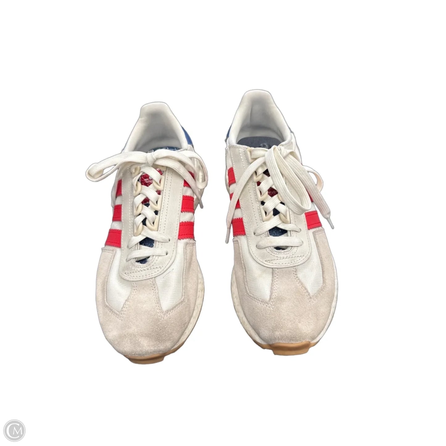 Shoes Athletic By Adidas In Blue Red & White, Size: 9