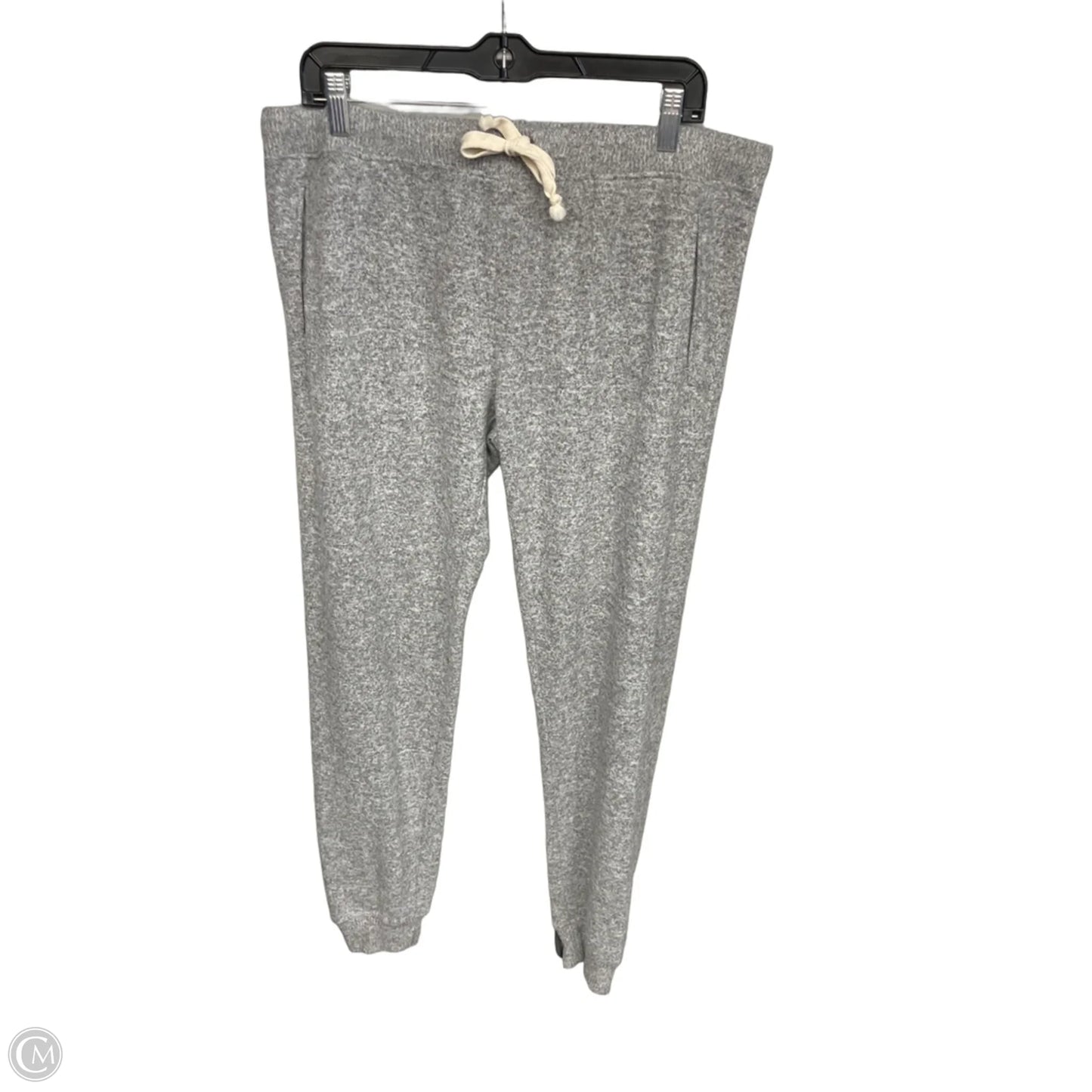 Athletic Pants By Clothes Mentor In Grey, Size: Xl